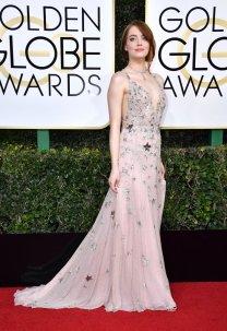 Emma Stone adorned in stars from Valentino